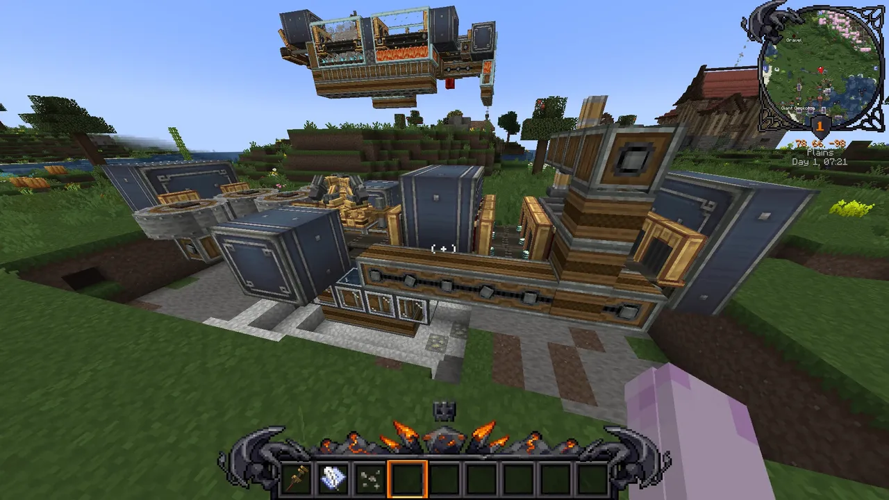 Mid-Game Vanilla Create Zinc Processing (Asurine Required)