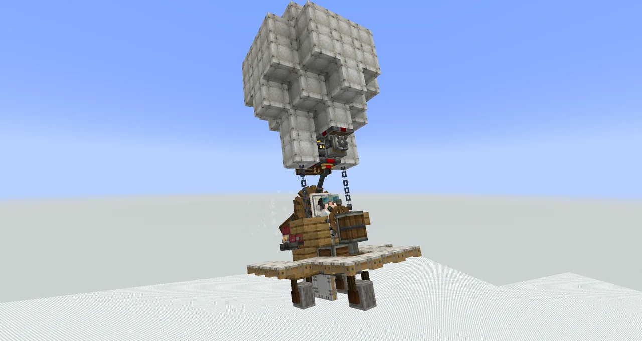 The smallest airship I've managed to fly