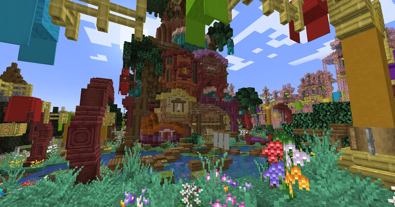My carnivaly coloured house