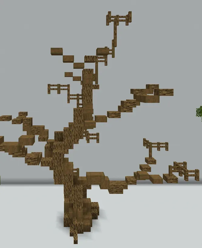 XL Oak Tree No Leavs