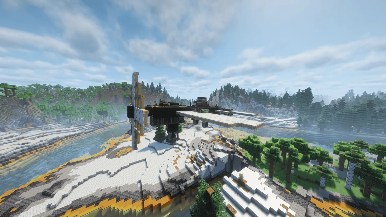 Compact fast airplane