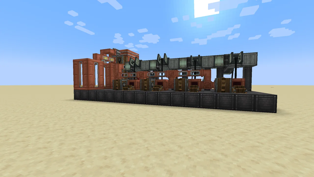 very efficent mid game diesel/gas plant