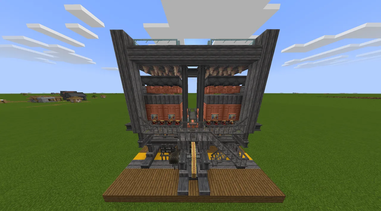 Aesthetic steam engine (with water and lava)