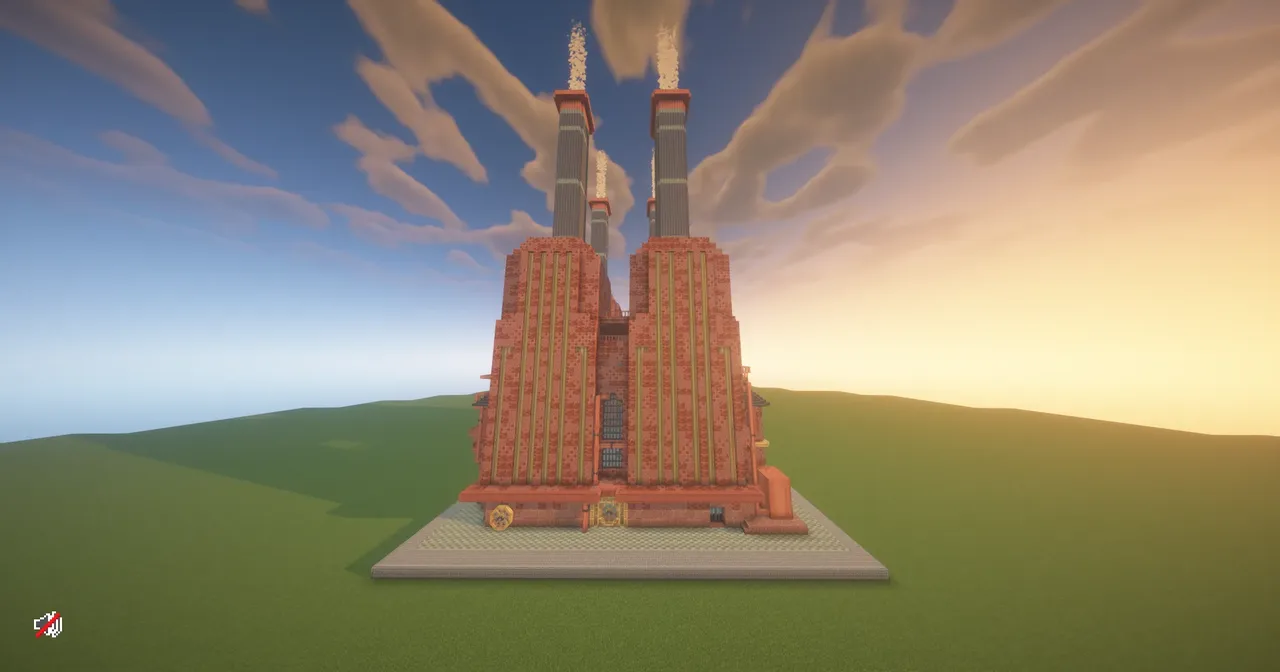 Steampunk-like powerplant
