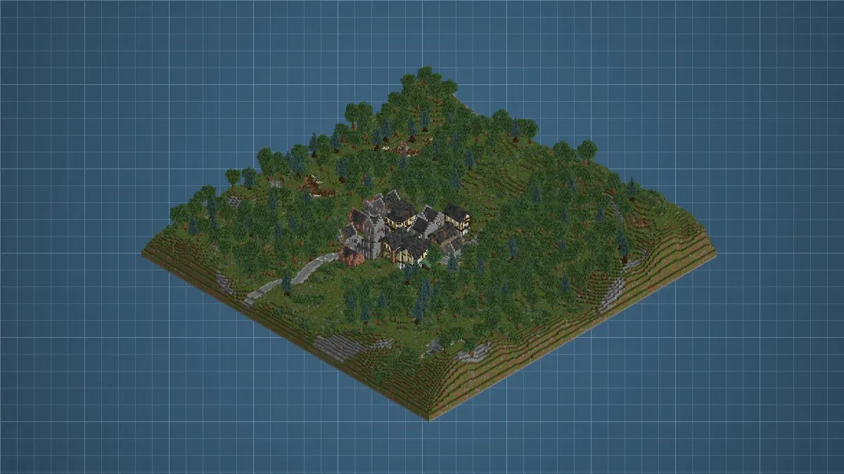 ww2 french village