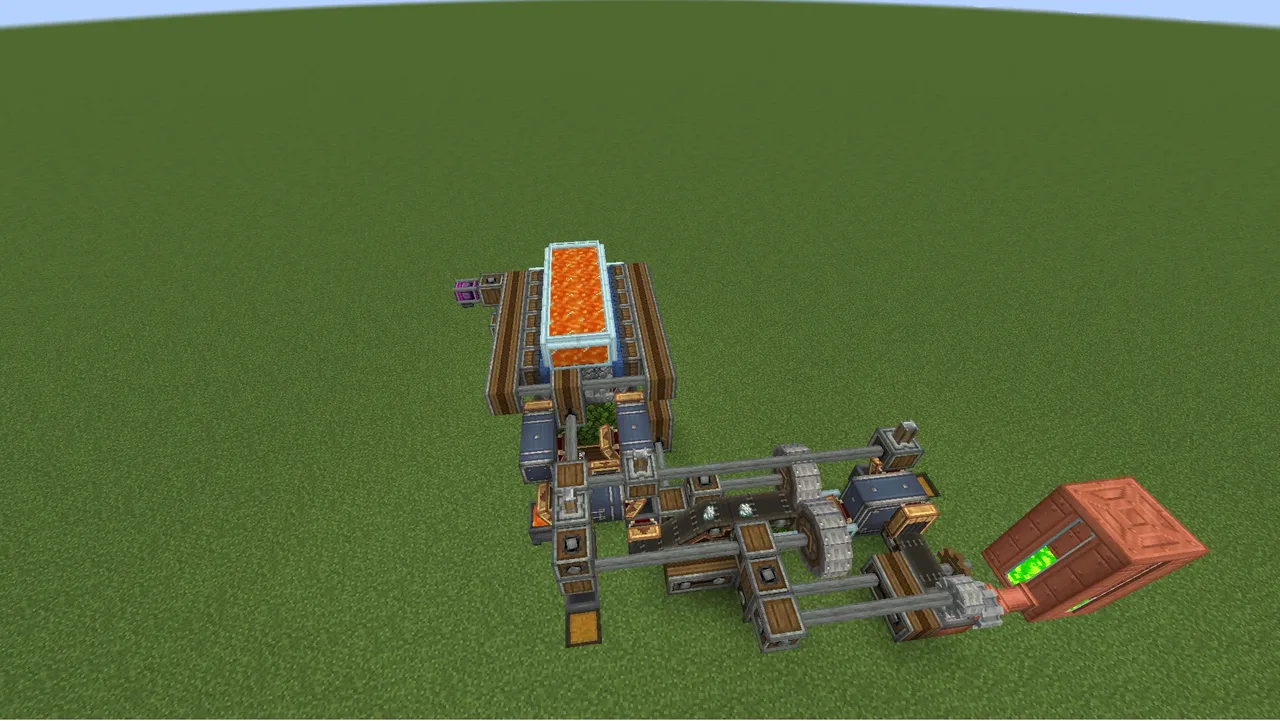 AUTOMATIC Iron + Zinc + XP Farm! All in one farm (Minecraft)
