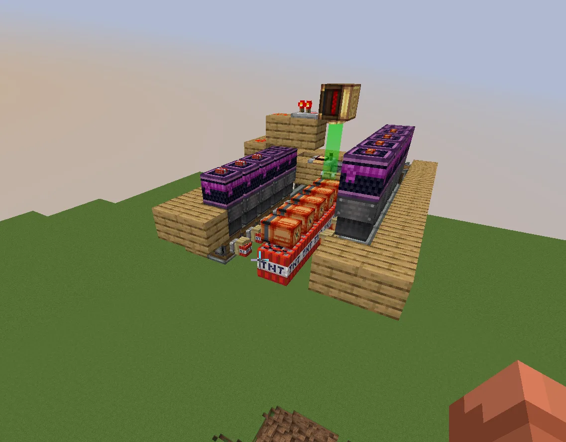 Automatic bomb dropper Using create big cannons and create aeronautics