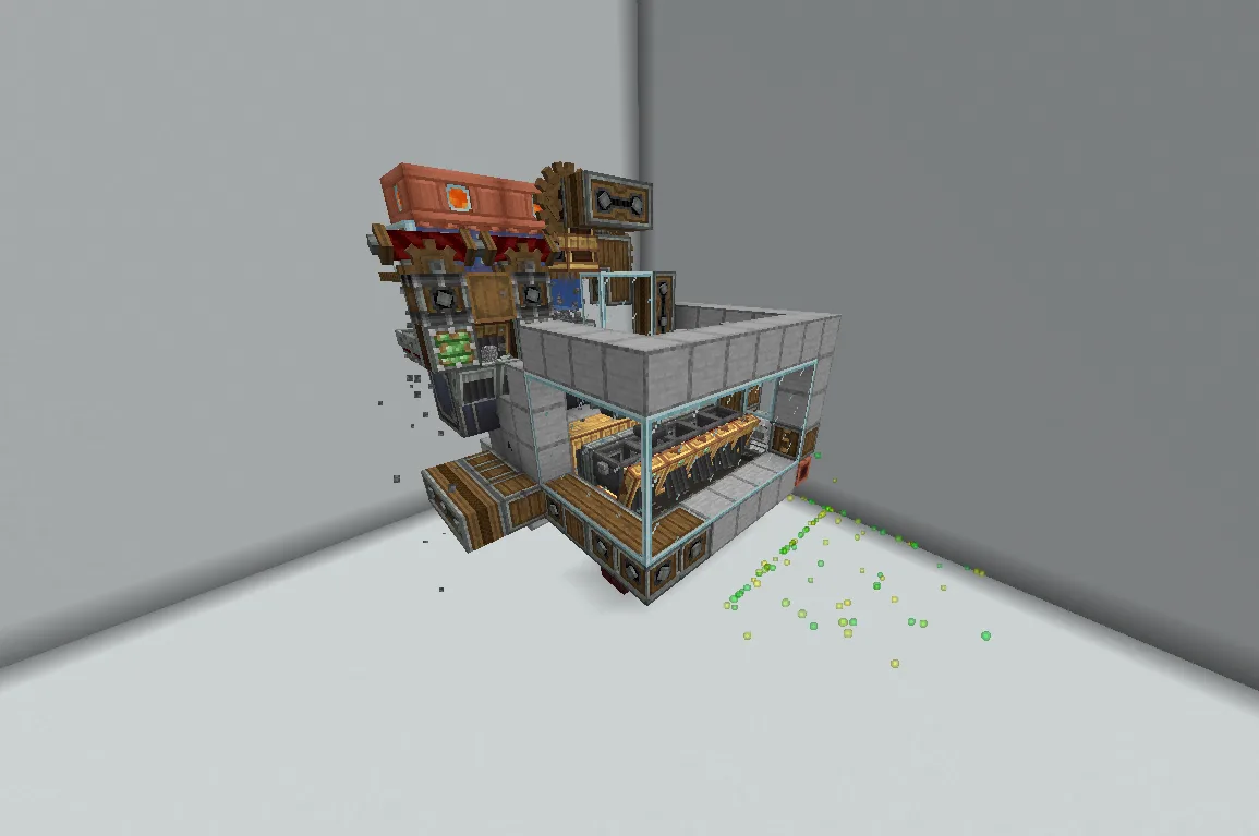 Create silverfishless exp farm