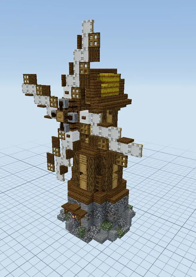 Windmill base