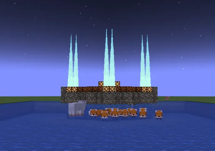 fire in water stage
