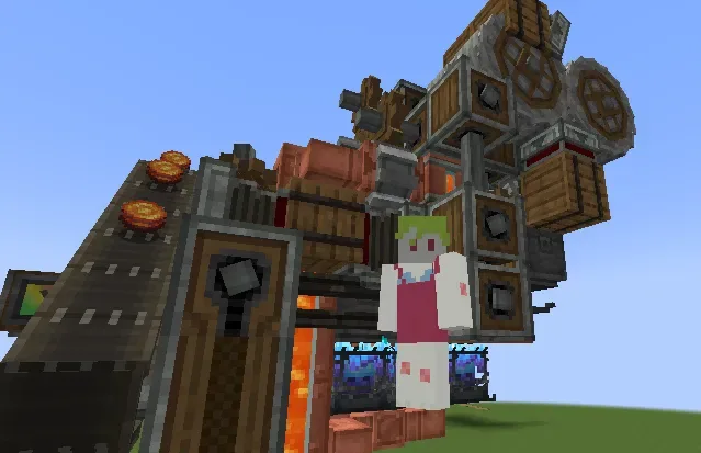 Compact Blaze Cake Crafter [chicken & lava farms included]