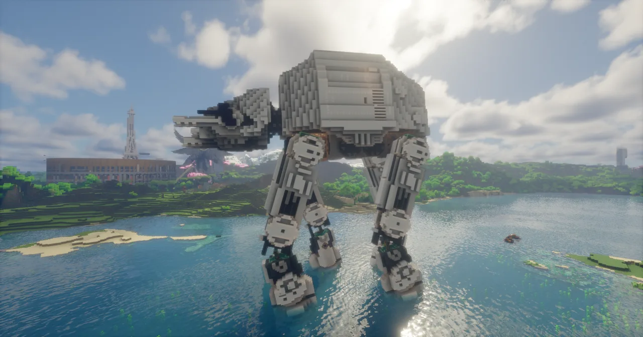 WORKING AT-AT from Star Wars in Create: Aeronautics