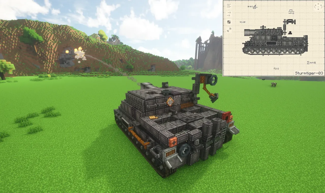 Sturmtiger-03 self-propelled howitzer