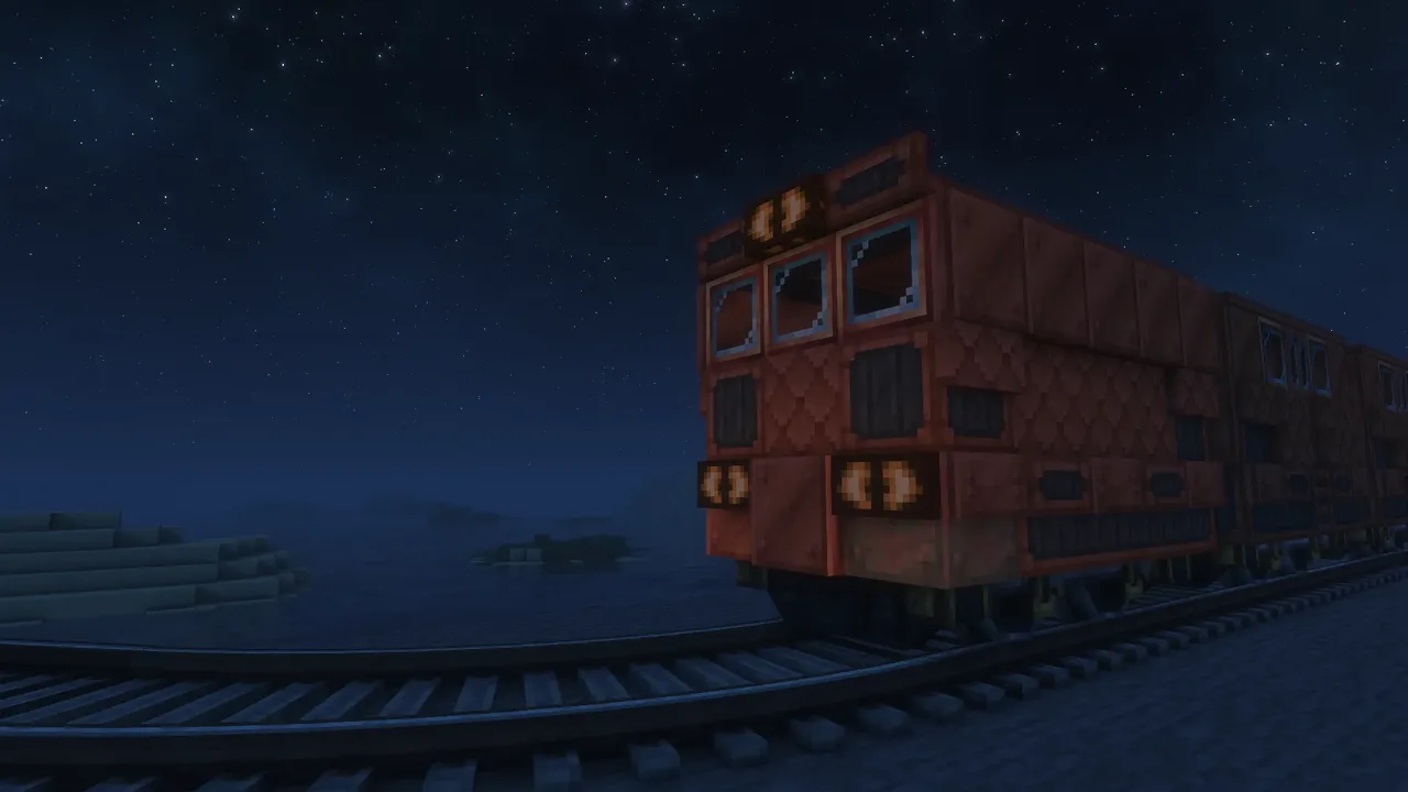 copper train by hot