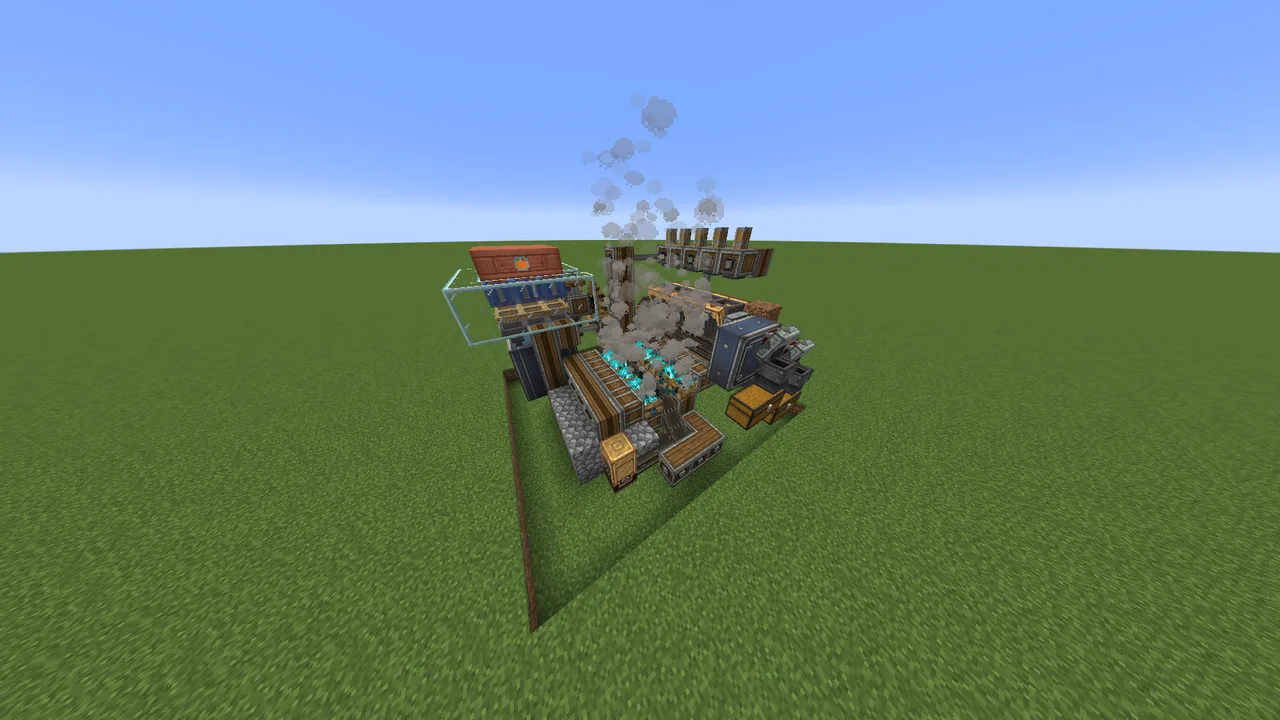 XP + Stone Bricks Automatic Farm / Create 6.0+ / Create: Enchantment industry needed