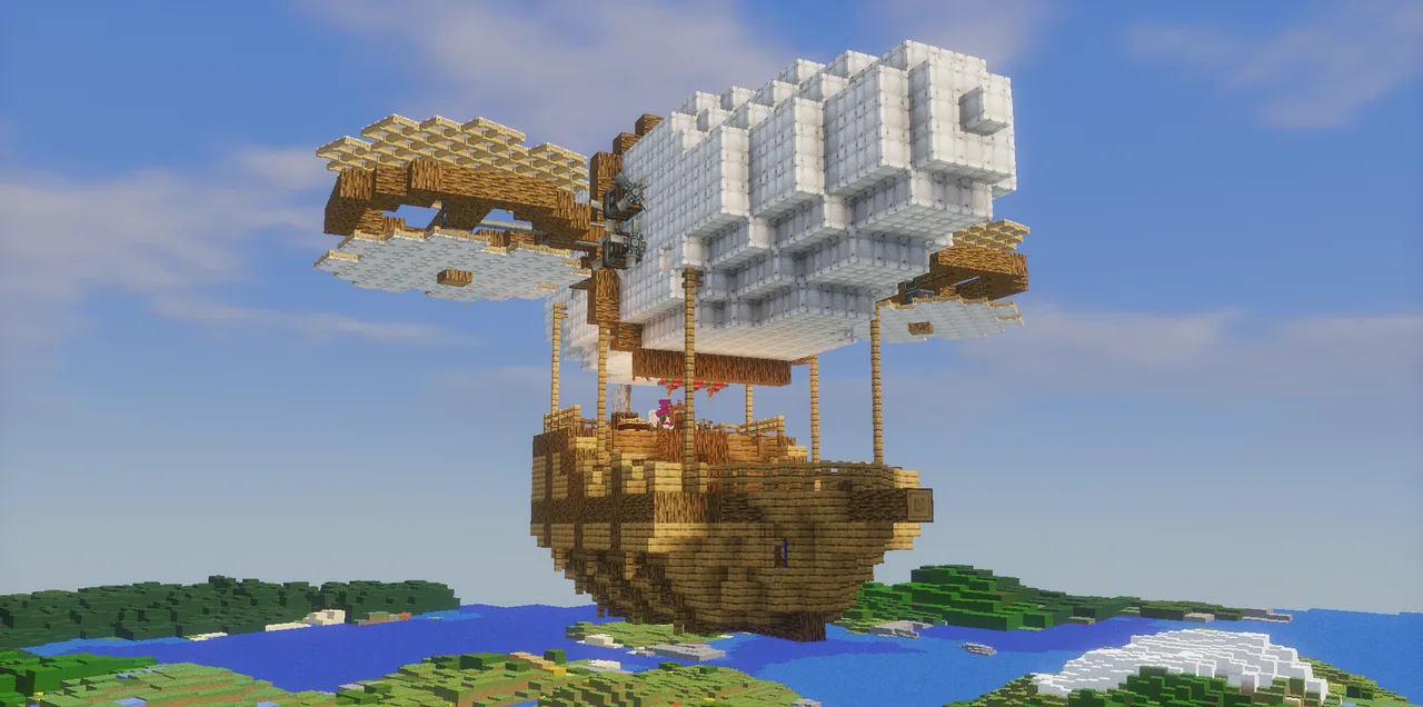 Andesite Starter airship "The Brassless"