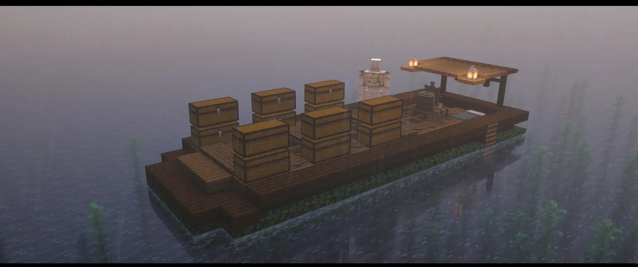 Leaf Skiff with storage