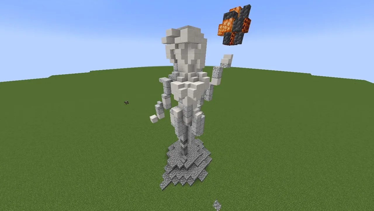Fire godess statue