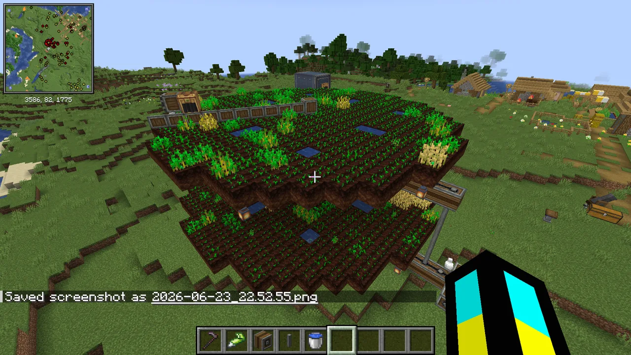 11x11 circular farm