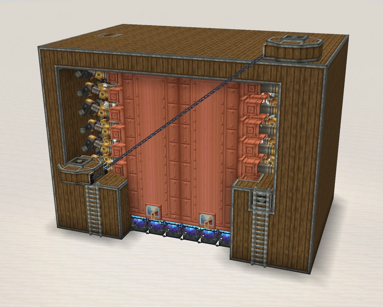 Steam Engine with chain conveyors 1,121,280su with Blaze Cakes and Aesthetic