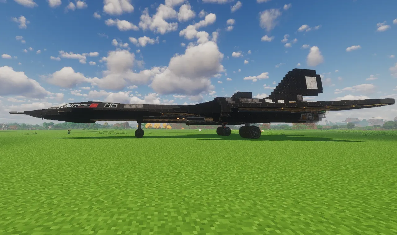 RA12-DarkMatter The reconnaissance plane (SR71-Tribute)