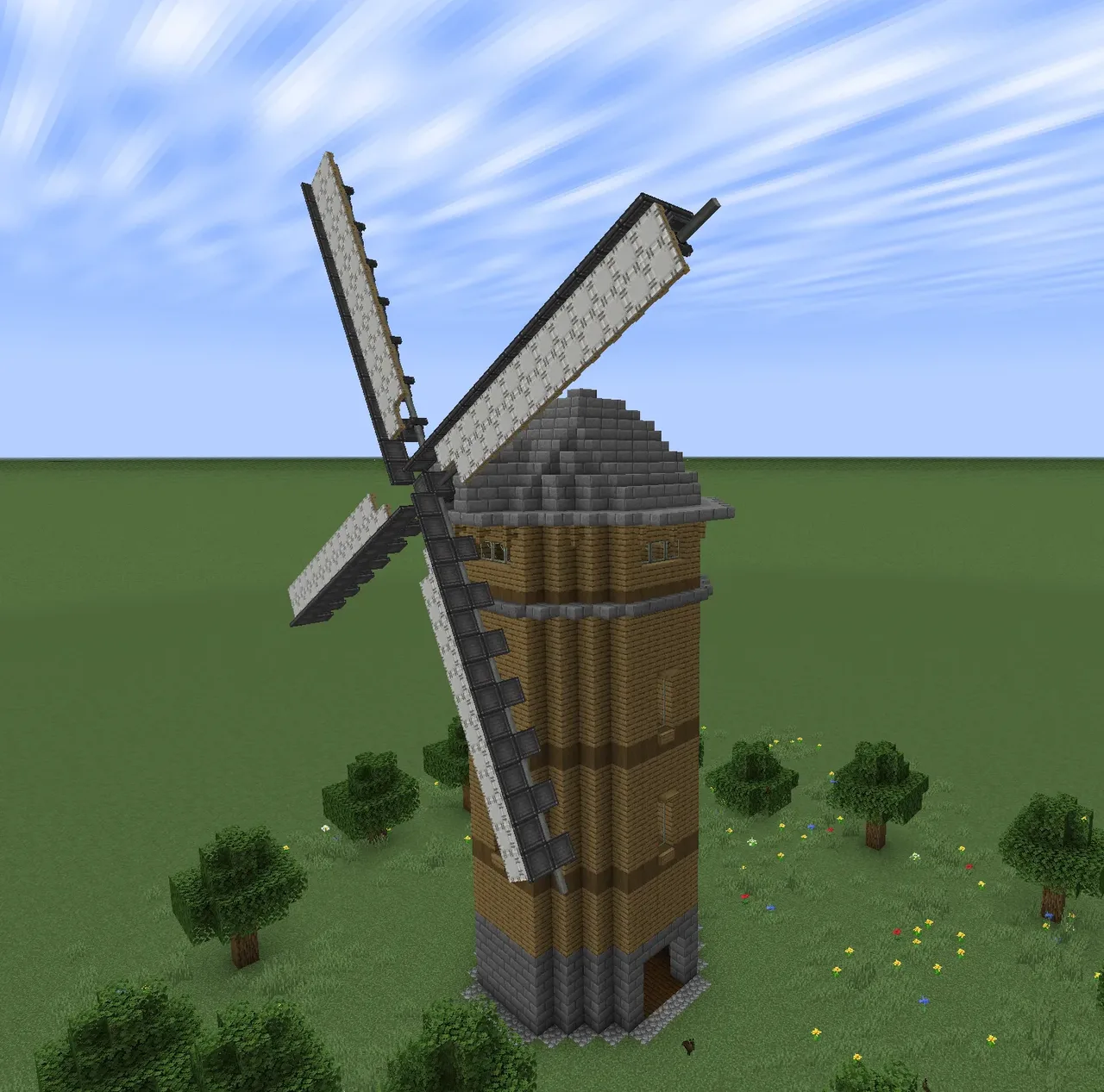 Old-Fashioned Windmill
