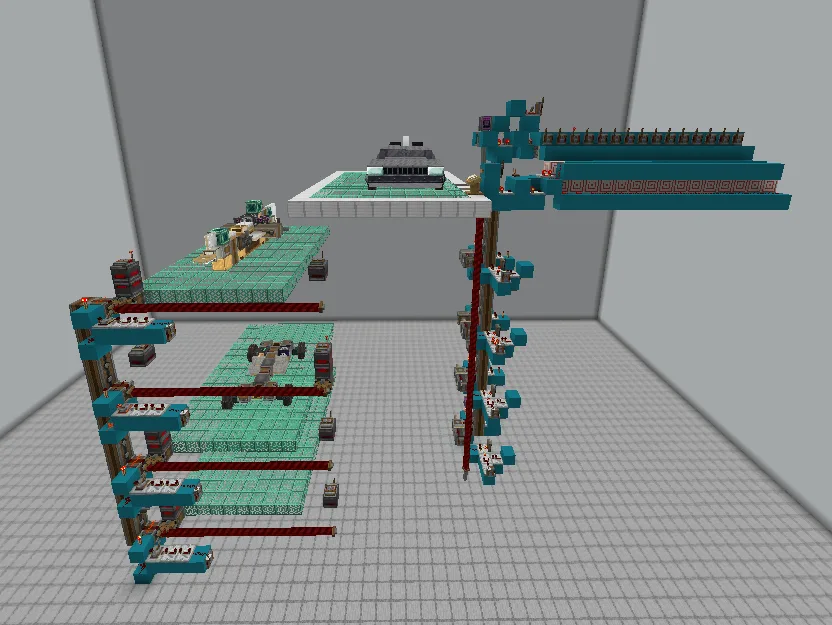Modular vertical garage
