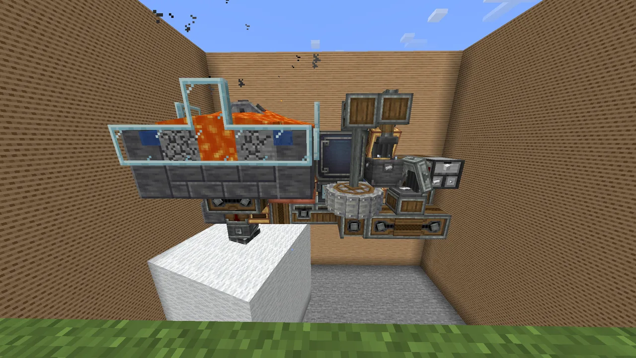 Mini Iron Farm with Aeronautics
