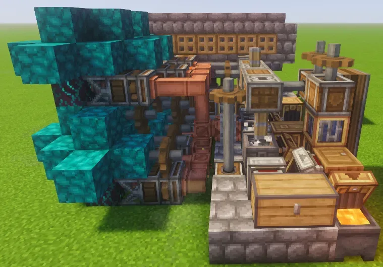2250 Andesite Alloy Per Hour (1LoafofBread's Andesite Alloy Farm)