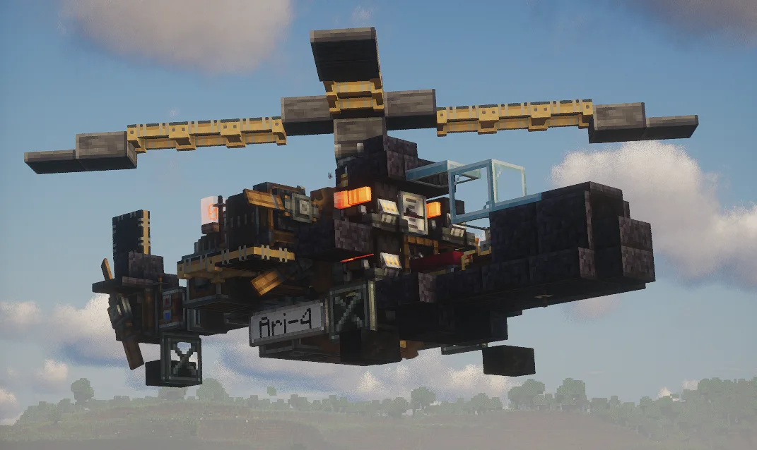 Ari-4: Apache-Like Helicopter