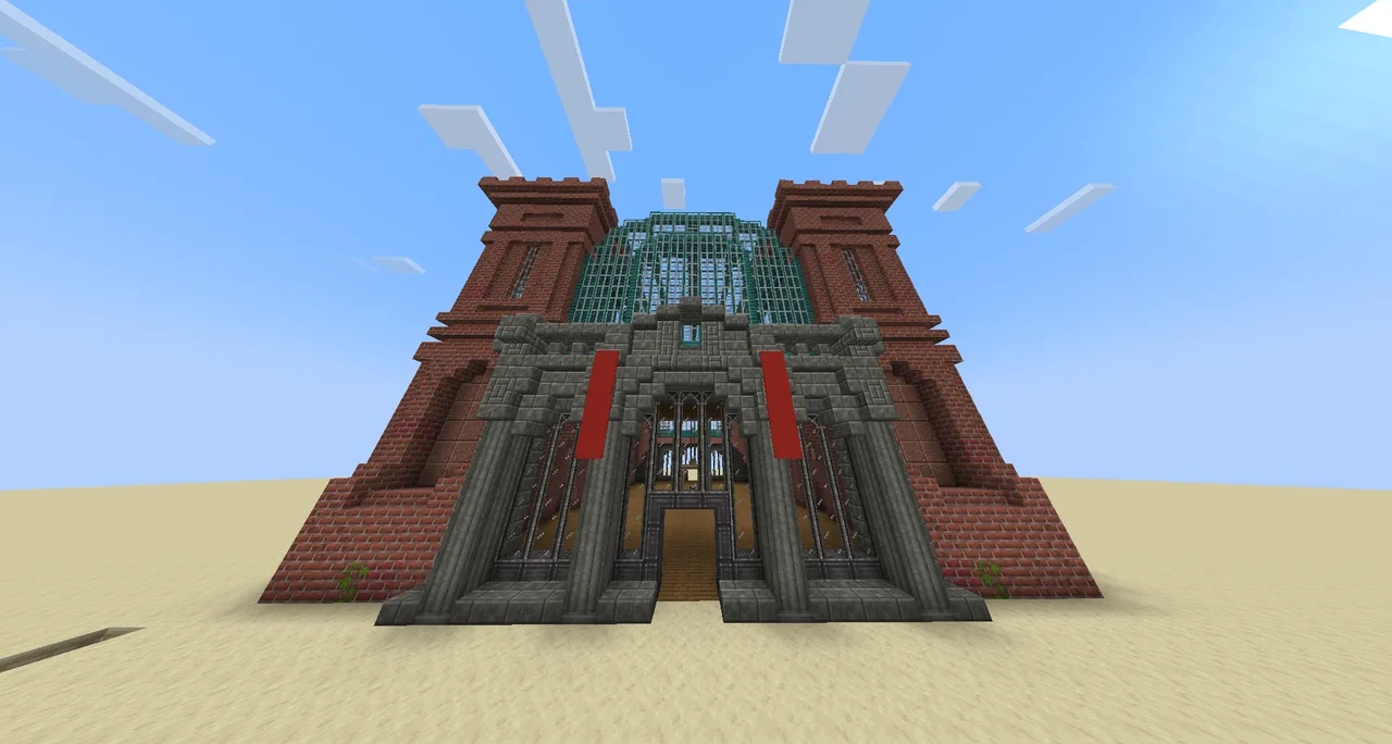 Big art deco style build