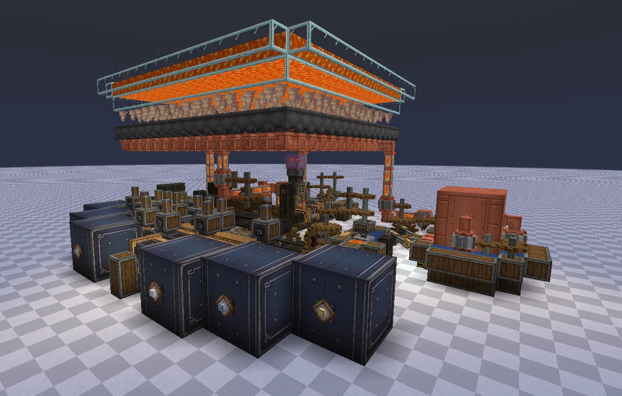 All of Create - Aeronautics: Ore Generator