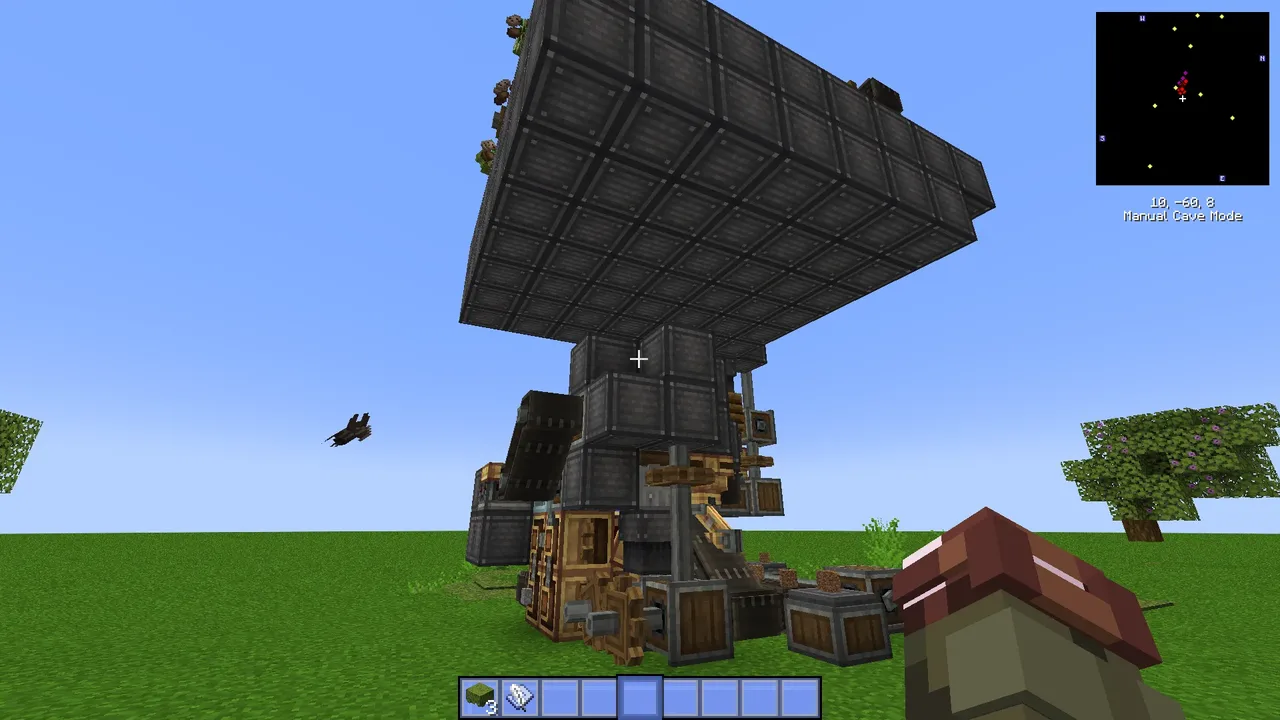 Automated Rooted Dirt Farm (Max 96 RPM)