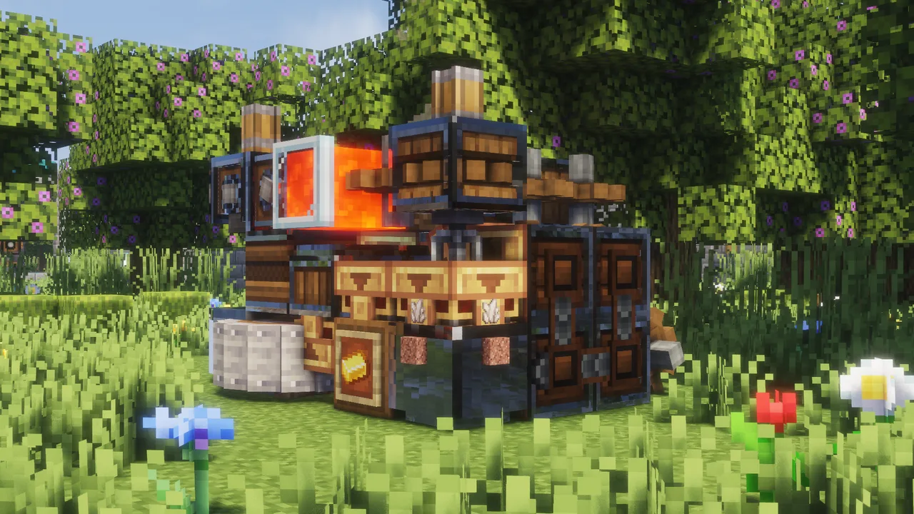 Compact Gold Farm [5x4x3] 68ingots/h