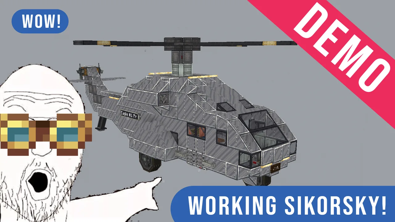 Sikorsky Armored Personnel Carrier (Faux Swashplate)
