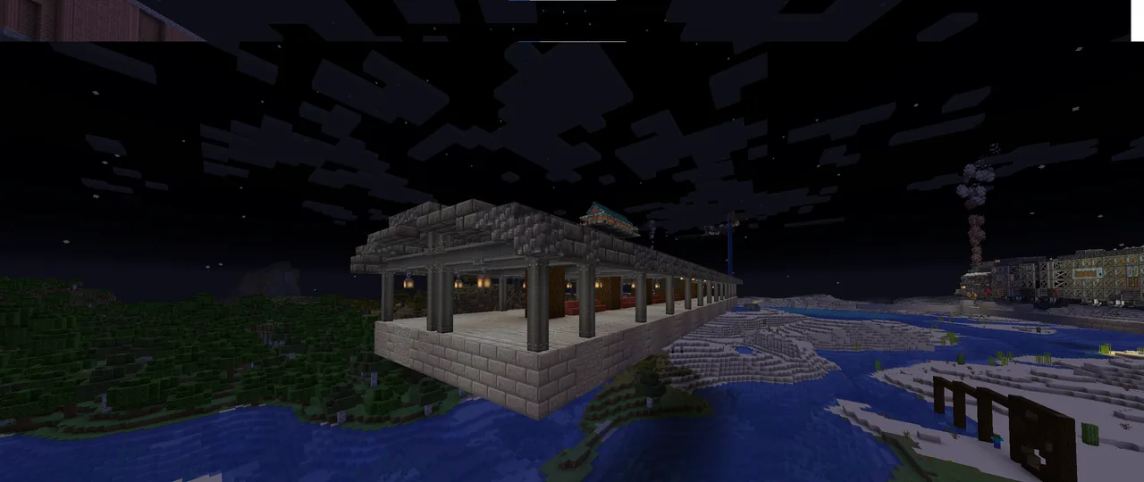 small train station