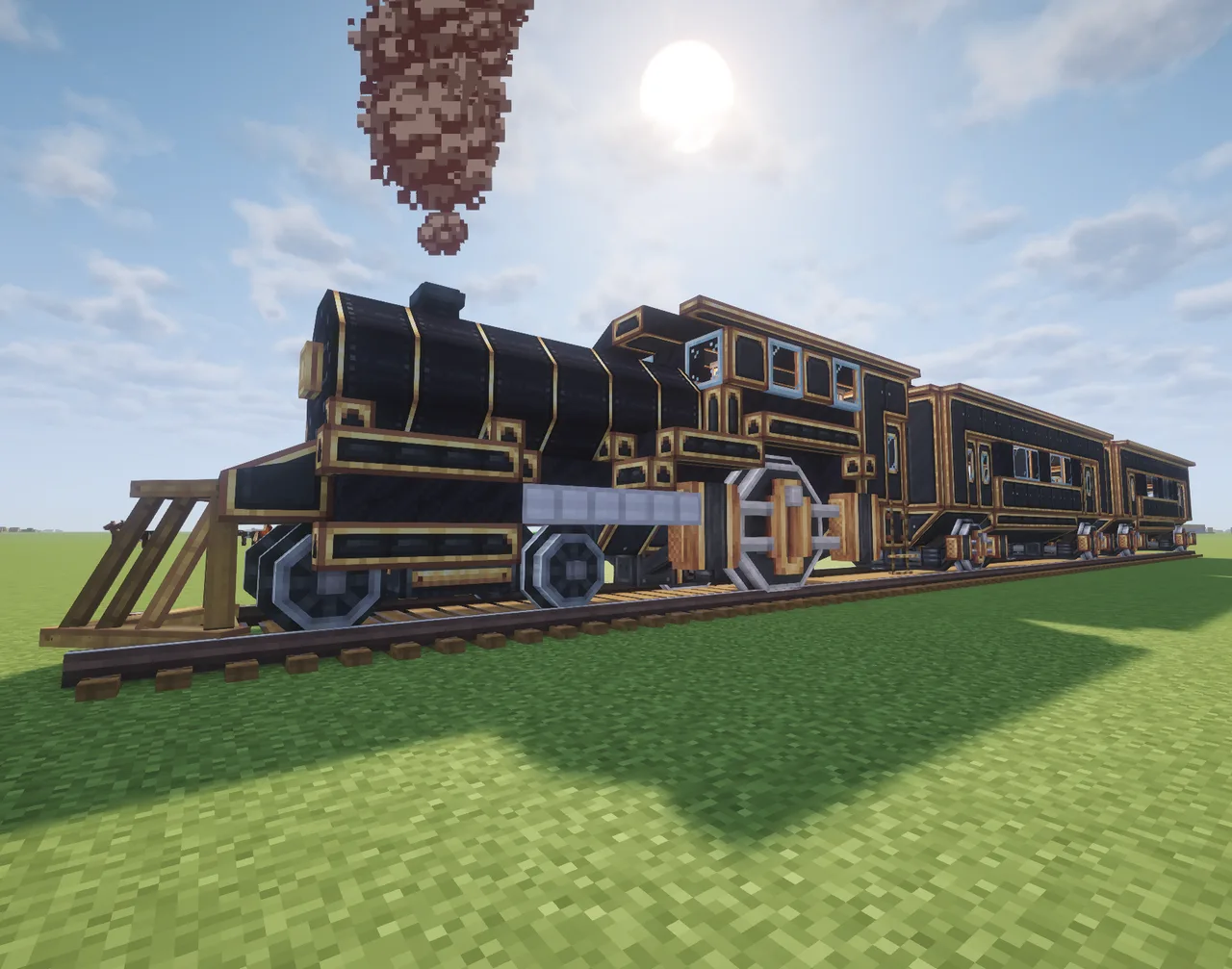steampunk train
