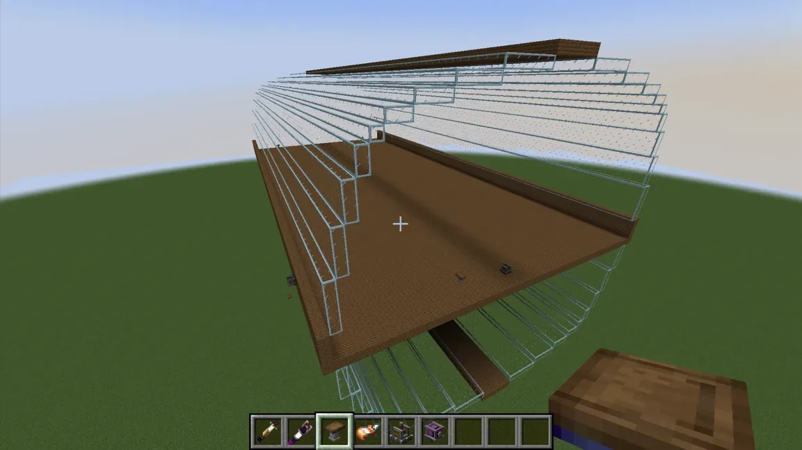 air ship hull stripped down