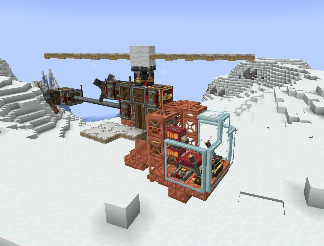 Small Survival Helicopter