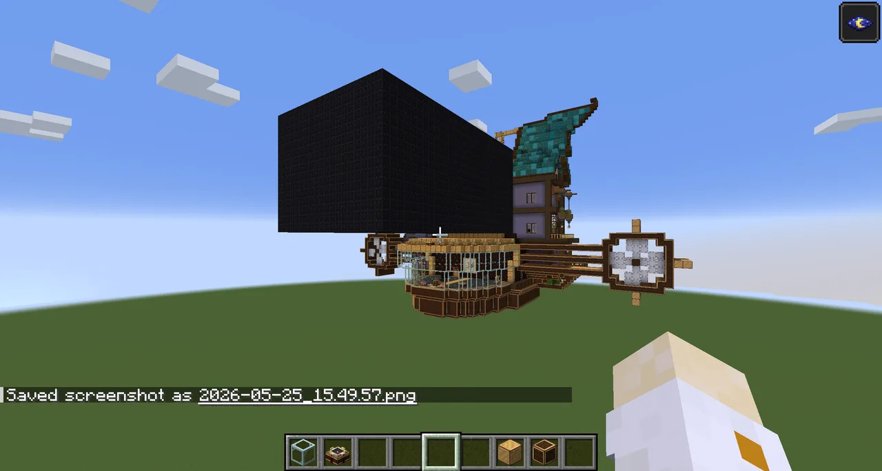Ghibli Style Airship house