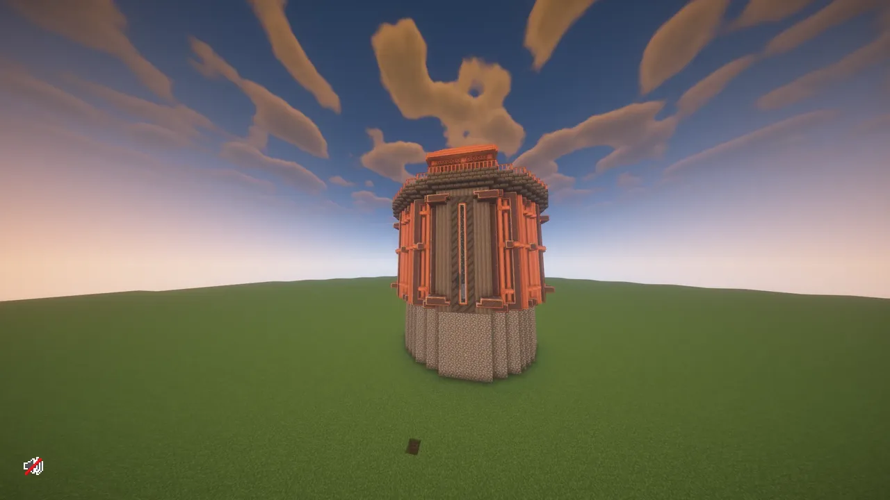 Steampunk bottomless tank