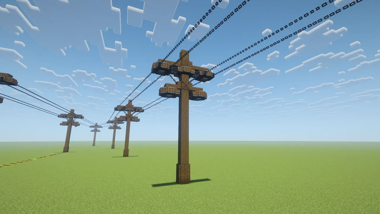 Chain Conveyor Utility Pole
