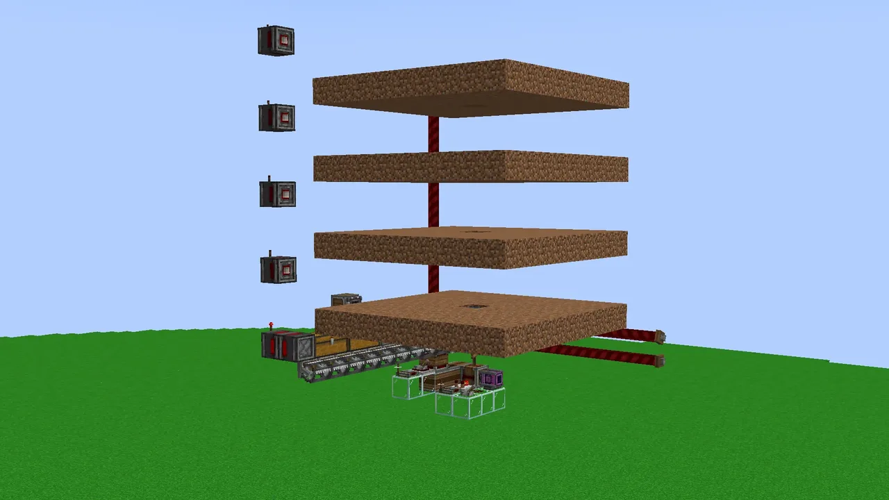 Scalable Elevator farm